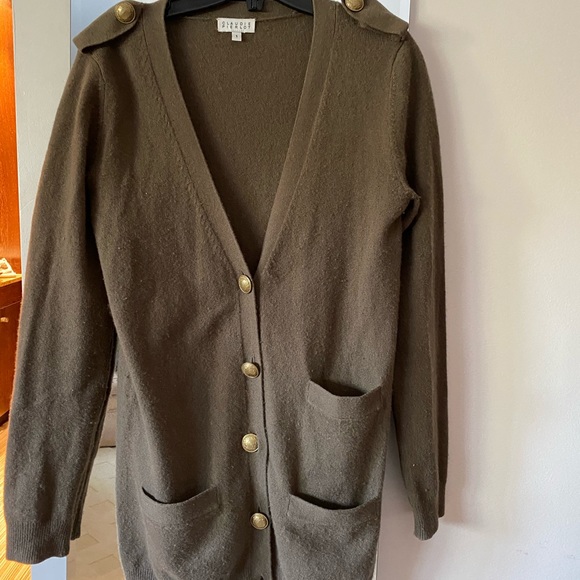 Military style cardigan - Picture 3 of 11